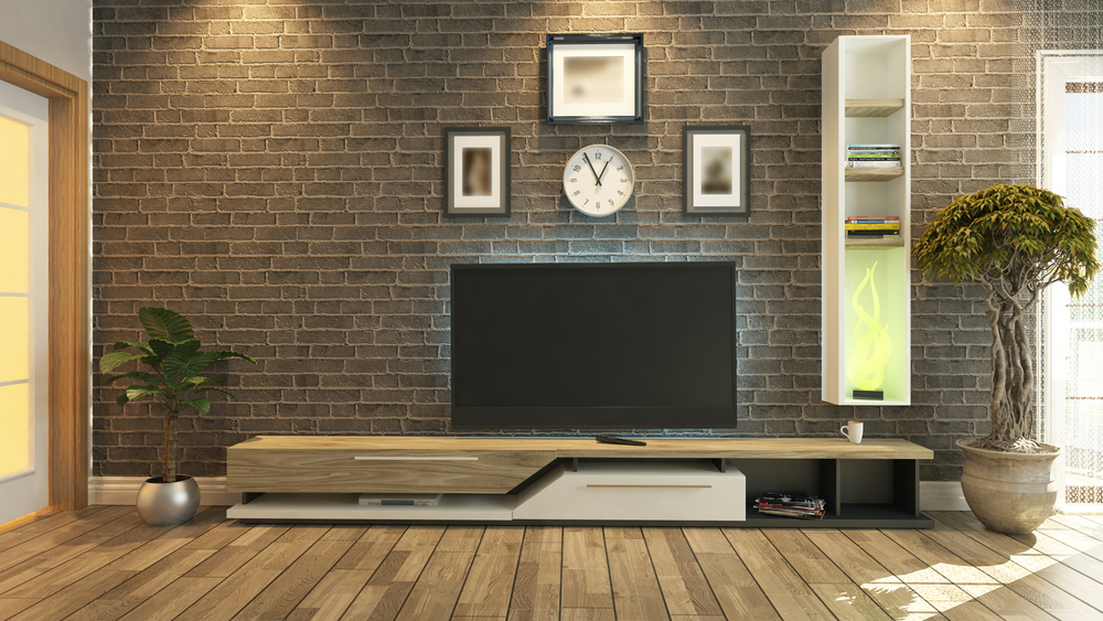 Como montar uma sala pequena e confortável para TV? 2 sala televisao